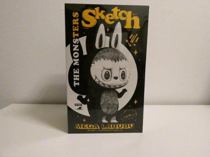 Labubu Sketch 400% – The Monsters Series (in verpakking), Verzamelen, Poppen, Nieuw, Pop, Verzenden