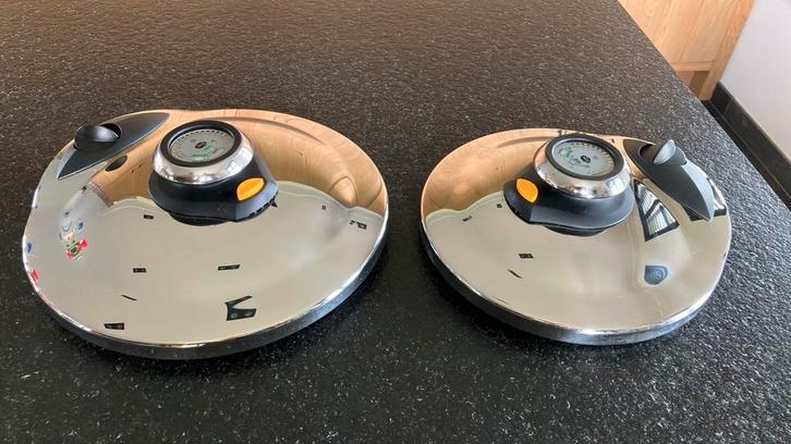 AMC premium secuquick snelkookdeksel, Huis en Inrichting, Keuken | Potten en Pannen, Nieuw, Rvs, Ophalen of Verzenden