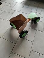 super leuke houten loop bakfiets, Kinderen en Baby's, Speelgoed | Buiten | Voertuigen en Loopfietsen, Ophalen, Gebruikt