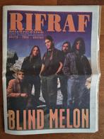 RifRaf magazine okt 1993 Blind Melon, Sepultura, Ophalen of Verzenden, Zo goed als nieuw, Muziek, Film of Tv