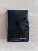 Portemonnaie, zwart lak leer, veel mogelijkheden, Sieraden, Tassen en Uiterlijk, Portemonnees, Overige merken, Zwart, Ophalen of Verzenden