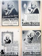 34 vintage reclames koffie thee 1931-59 koffieproducten, Verzamelen, Ophalen