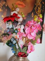 Mooie kunstbloemen,  bijna 10 stuks, Ophalen of Verzenden, Zo goed als nieuw, Binnen