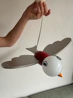 Kinderlamp vogel, houten plafonniere, Huis en Inrichting, Lampen | Hanglampen, Ophalen of Verzenden, Zo goed als nieuw, Hout, Minder dan 50 cm