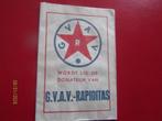 Suikerzakje Voetbalclub GVAV Rapiditas Groningen 1921, Ophalen of Verzenden, Nederland