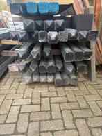 Betonpalen 10x10 275cm - Tussen/Eind/Dubbelsleuf, Tuin en Terras, Ophalen of Verzenden, Gebruikt, 250 cm of meer, Palen