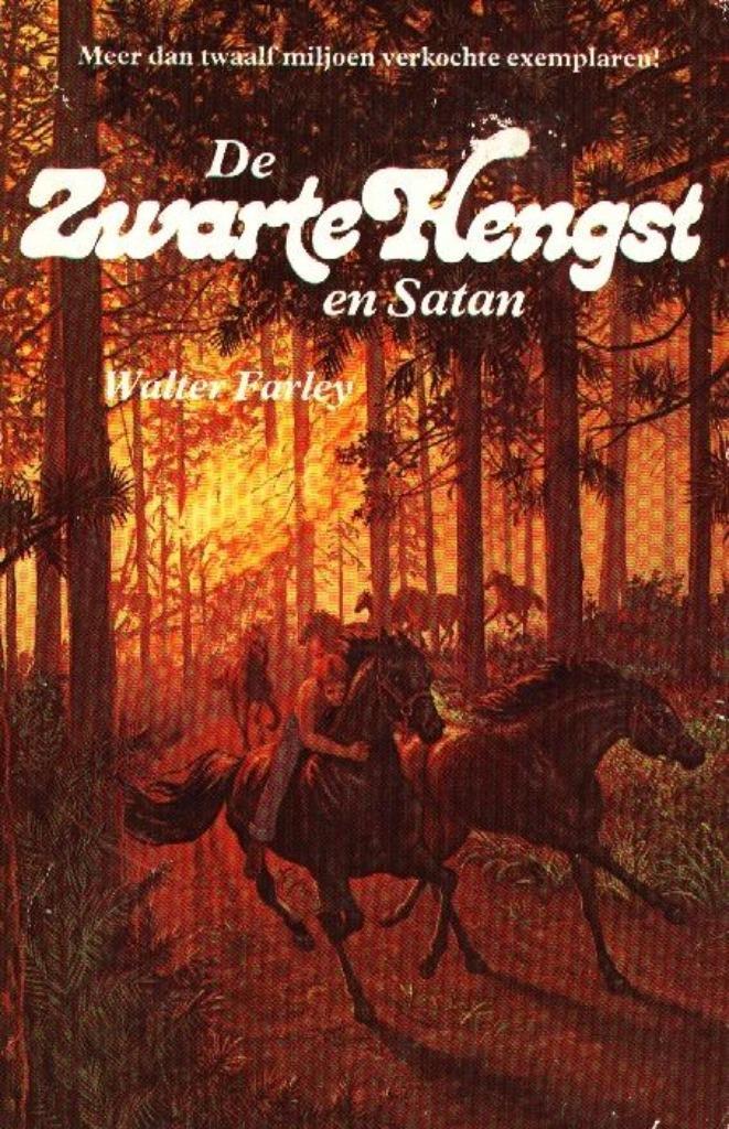 De Zwarte Hengst en Satan - Walter Farley, Boeken, Kinderboeken | Jeugd | 10 tot 12 jaar, Gelezen, Verzenden