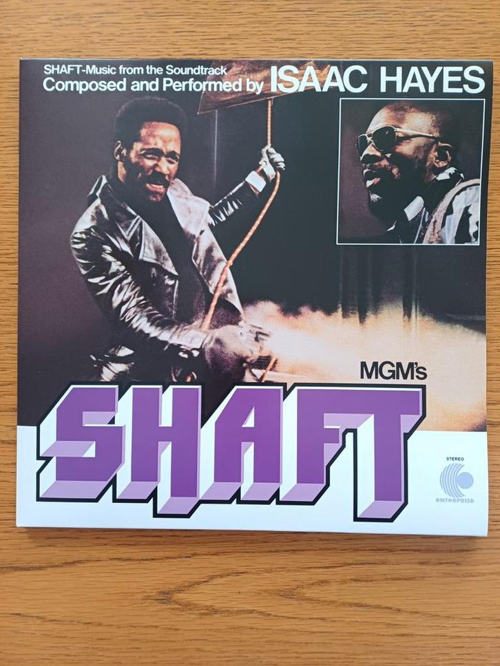 Isaac Hayes - Shaft Soundtrack - 2LP - Mint!, Cd's en Dvd's, Vinyl | Filmmuziek en Soundtracks, Zo goed als nieuw, 12 inch, Ophalen of Verzenden