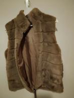 Mooie faux fur bodywarmer, Kleding | Dames, Bruin, Ophalen, Maat 38/40 (M), Onbekend