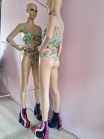 Oriental Morphosis Marlies Dekkers stringbody aqua - 70B, Kleding | Dames, Ondergoed en Lingerie, Marlies Dekkers, Verzenden, Overige kleuren