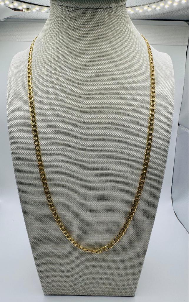 New 18kt Gouden Cartier-stijl Ketting - 8.28 gram, Sieraden, Tassen en Uiterlijk, Kettingen, Nieuw, Goud, Ophalen of Verzenden