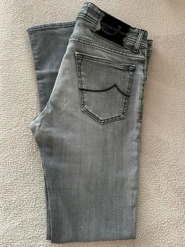 Jacob Cohën Jeans - J622 (Nick Slim) - W33, Kleding | Heren, Spijkerbroeken en Jeans, Gedragen, W33 - W34 (confectie 48/50), Grijs