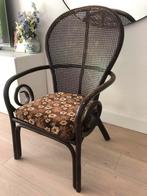Vintage Manou stoel, Huis en Inrichting, Ophalen, Riet of Rotan, Gebruikt, Vintage, Bohemian, rotan