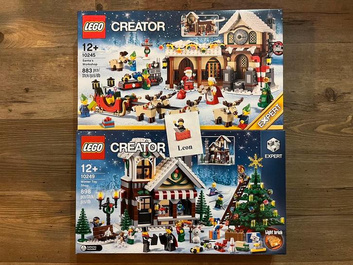Lego Kerst Creator Expert 10245 &10259 - Nieuw in doos!, Kinderen en Baby's, Speelgoed | Duplo en Lego, Nieuw, Lego, Complete set