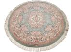 Handmade Aubusson rond tapijt soft green China wol 200x200cm, Huis en Inrichting, Stoffering | Tapijten en Kleden, Aubusson Chinees romantic Oriental
