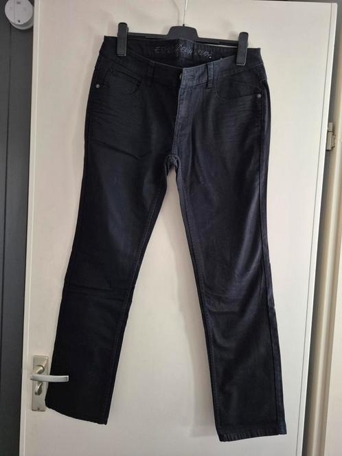 Zwarte Esprit jeans mt XL, Kleding | Dames, Broeken en Pantalons, Zo goed als nieuw, Maat 42/44 (L), Zwart, Ophalen of Verzenden