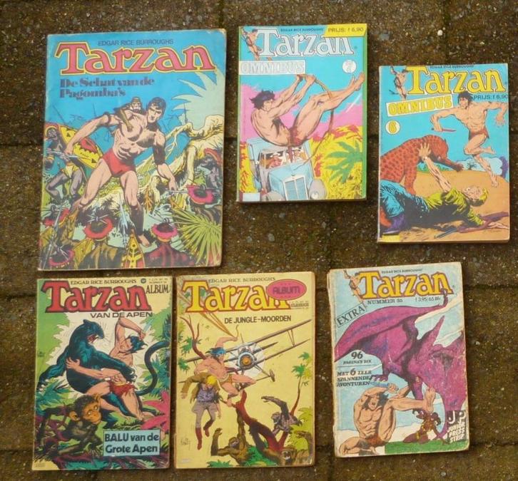 Grote partij TARZAN comics stripblaadjes, Boeken, Strips | Comics, Gelezen, Meerdere comics, Europa, Ophalen of Verzenden
