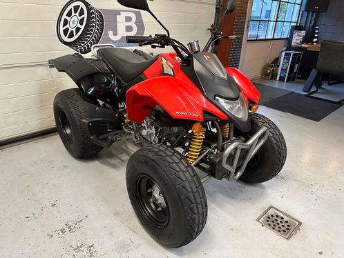 Derbi  Quad DXR 250cc 4T 2cil 2016 B Rijbewijs! Red/Black ed, Motoren, Quads en Trikes