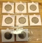Rijksdaalders van 1969t/m 1980  8 stuks, Postzegels en Munten, Munten | Nederland, Ophalen of Verzenden, Koningin Juliana, 2½ gulden
