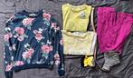 Kledingpakket meisje mt 134/140 sweater T-shirts pyjama riem, Ophalen of Verzenden, Zo goed als nieuw, Maat 134