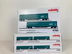 Marklin 47164 - Set Schuifwand wagons met zeildoek type Rils, Wisselstroom, -, Verzenden, -