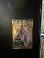 Mewtwo GX Gold - Perfecte Staat!, Ophalen, Nieuw, Losse kaart, Foil
