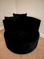 Luxe Bocx stoel van velours - Zwart, Ophalen, Gebruikt, Zwart