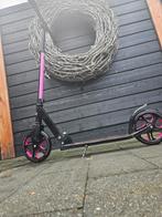 Tienerstep zwart/roze - verstelbaar stuur , inklapbaar., Fietsen en Brommers, Ophalen, Gebruikt, Gewone step, Muumii