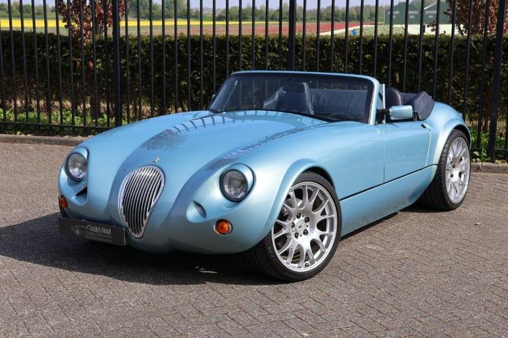 Wiesmann MF30 roadster, Auto's, Overige Auto's, Bedrijf, Benzine, Cabriolet, Handgeschakeld, Blauw, Blauw, Leder, Ophalen