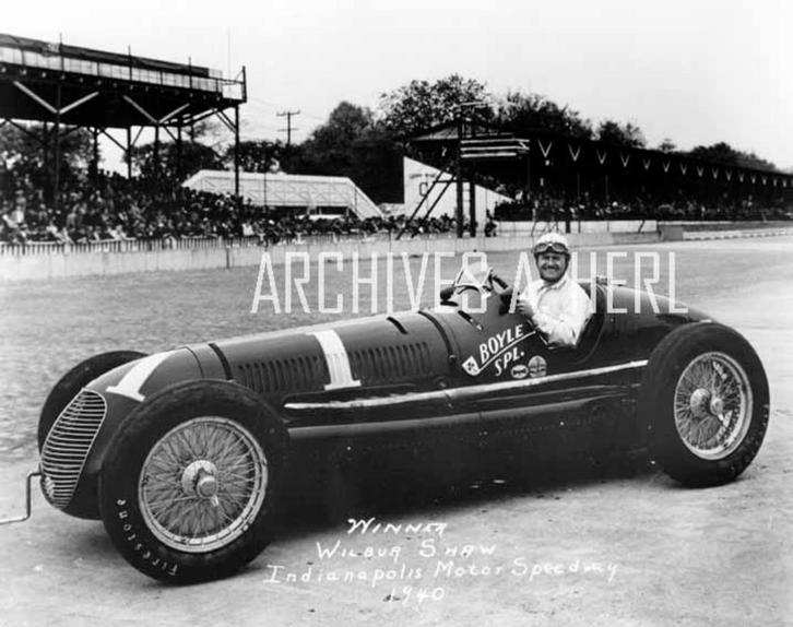 1940 Wilbur Shaw Indy 500 winner Kurtis Kraft KK3000 foto, Verzamelen, Automerken, Motoren en Formule 1, Nieuw, Auto's, Verzenden