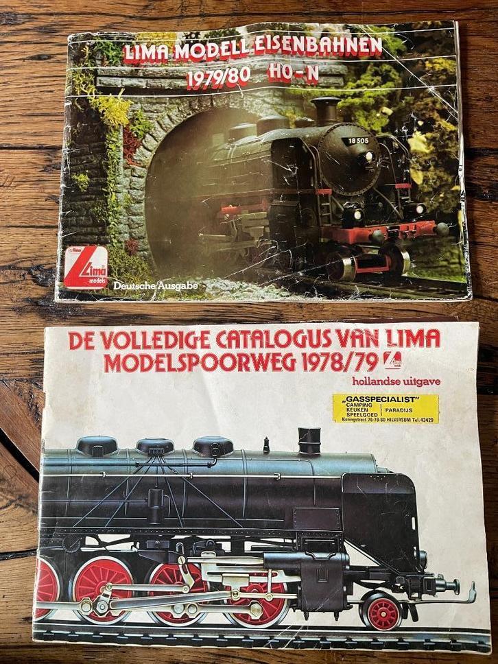 Lima modelspoor catalogus, Hobby en Vrije tijd, Modeltreinen | H0, Zo goed als nieuw, Boek, Tijdschrift of Catalogus, Gelijkstroom of Wisselstroom