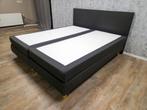 GRATIS BEZORGEN | Zeer Mooi Antraciet Boxpring Bed, Info@banxtel.nl, 3194DC, Tweepersoons, Ophalen of Verzenden