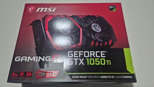 MSI GeForce GTX 1050 Ti 4GB, Computers en Software, Videokaarten, Gebruikt, Nvidia, PCI-Express 3.0, GDDR5, HDMI, DisplayPort