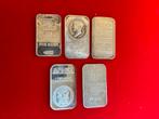 1oz zilver baren, Postzegels en Munten, Edelmetalen en Baren, Ophalen, Zilver