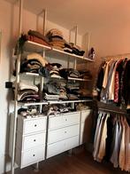 Ikea kledingkast Elvarli, Huis en Inrichting, Kasten | Kledingkasten, Ophalen, 200 cm of meer, Zo goed als nieuw, Met lade(s)