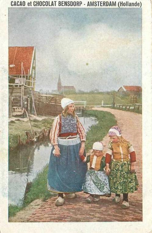 (300-416-021) Amsterdam Cacao et Chocolat Bensdorp, Verzamelen, Ansichtkaarten | Nederland, Noord-Holland, Verzenden