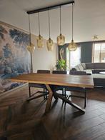 Eikenhouten Eettafel, Huis en Inrichting, Ophalen, Eikenhout, 50 tot 100 cm, Zo goed als nieuw