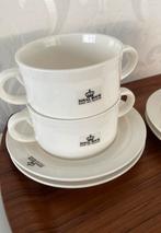 Royal Boch Stackable soepkom - 4 soepkommen met schotels, Ophalen of Verzenden, Nieuw, Porselein, Kop en/of schotel