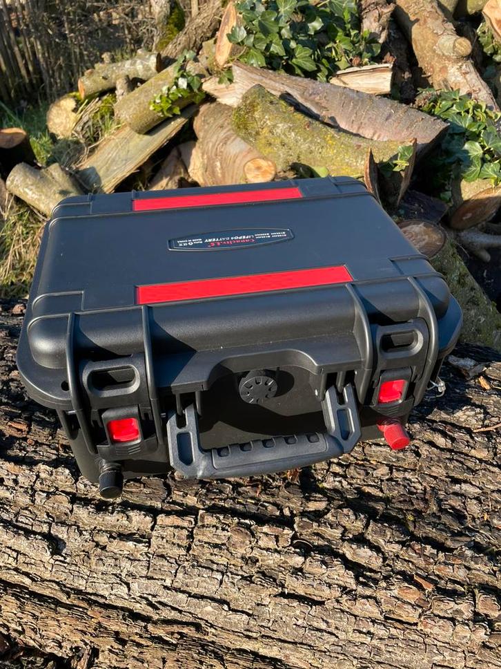 Lithium ion accu case 100ah nieuw!, Watersport en Boten, Hengelsport | Karpervissen, Nieuw, Overige typen, Ophalen