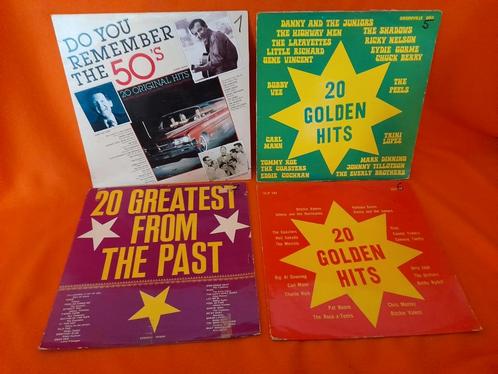 ROCK 'N ROLL verzamel elpees 50ties en 60ties, Cd's en Dvd's, Vinyl | Rock, Gebruikt, Rock-'n-Roll, 12 inch, Ophalen of Verzenden