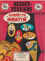 Retro reclame 1972 Ola ijsjes Cornetto Suske Wiske Asterix, Verzenden, Overige typen