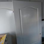 2 Opdekdeuren 85cm x 201cm, Ophalen of Verzenden, Gebruikt, Binnendeur, 200 tot 215 cm