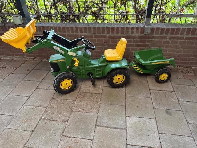 Trapauto of Tractor - John Deere, Kinderen en Baby's, Speelgoed | Buiten | Voertuigen en Loopfietsen, Gebruikt, Trapvoertuig, Ophalen