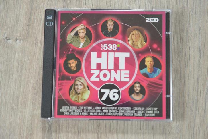 538 - HITZONE 76 - 2CDbox  44 geweldige nummers, Cd's en Dvd's, Cd's | Verzamelalbums, Pop, Boxset, Verzenden