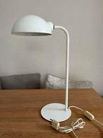 Vintage bureaulamp jaren ‘70 wit metaal, Vintage, Ophalen of Verzenden, Zo goed als nieuw, Metaal