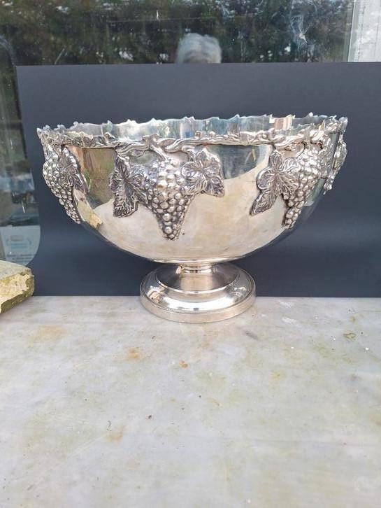 Champagnekoeler  kom verzilverd  38 cm, Antiek en Kunst, Curiosa en Brocante, Ophalen of Verzenden