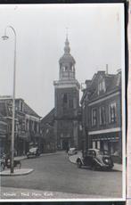 Almelo, Ned. Herv. Kerk, oude auto's (ca 1940), Verzamelen, Ansichtkaarten | Nederland, 1940 tot 1960, Ongelopen, Ophalen of Verzenden