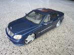 MERCEDES S 55 AMG TUNING, Hobby en Vrije tijd, Modelauto's | 1:18, Ophalen, Zo goed als nieuw, Auto, Maisto
