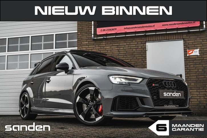 Audi RS3 2.5 TFSI quattro|Pano|78dkm|RS seats|RacingLine|B&O, Auto's, Audi, Bedrijf, Te koop, RS3, 4x4, ABS, Achteruitrijcamera
