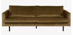 Bank velvet 2,5 zits, Huis en Inrichting, Banken | Bankstellen, Ophalen, Gebruikt, 150 tot 200 cm, Velvet